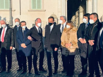 I Presidenti delle Regioni al Quirinale - 29.01.2022